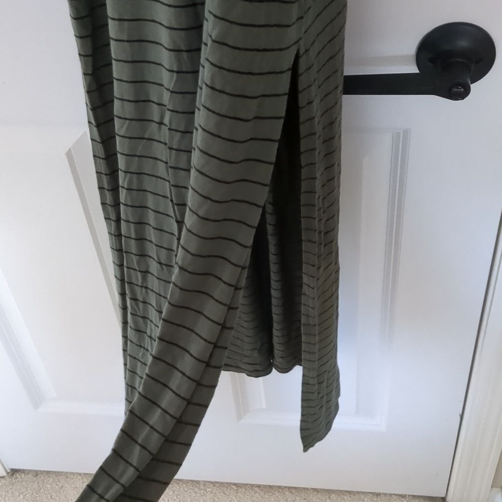 Express Striped Keyhole Maxi Dress XS - Picture 7 of 7